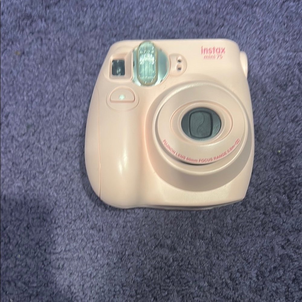 Instax Mini 7S Instant Camera - Soft Pink